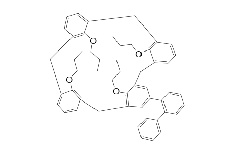 CONE-5-[(2-PHENYL)-PHENYL]-25,26,27,28-TETRAKIS-(PROPYLOXY)-CALIX-[4]-ARENE