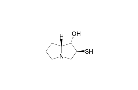 1H-Pyrrolizin-1-ol, hexahydro-2-mercapto-, (1.alpha.,2.beta.,7a.beta.)-(.+-.)-