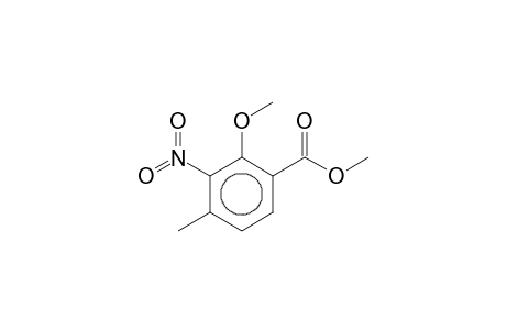 Benzoic acid, 2-methoxy-4-methyl-3-nitro-, methyl ester