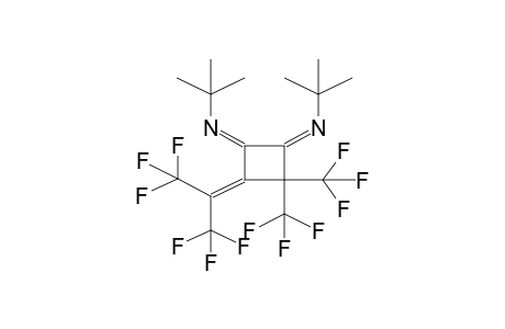 1,2-DITERT-BUTYLIMINO-3,3-DIFLUOROMETHYL-4-HEXAFLUOROISOPROPYLIDENECYCLOBUTANE