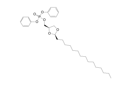 cis-2-Pentadecyl-4-((diphenylphospho)-methyl)-1,3-dioxolane