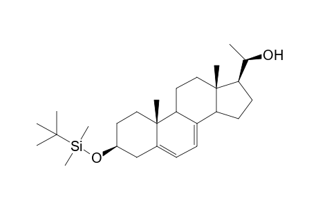 3-tert-Butyldimethylsiloxy-pregn-5,7-dien-20-ol
