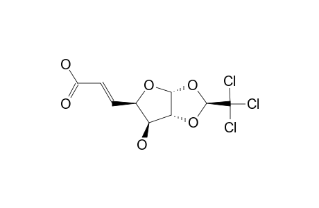 5,6-DIDEOXY-(S)-1,2-O-(2,2,2-TRICHLOROETHYLIDENE)-ALPHA-D-XYLO-HEPT-5-(E)-ENO-1,4-FURANURONIC-ACID