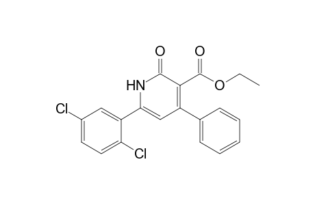 Ethyl 1,2-dihydro-6-(2,5-dichlorophenyl)-4-phenyl-2-oxo-3-pyridine-carboxylate
