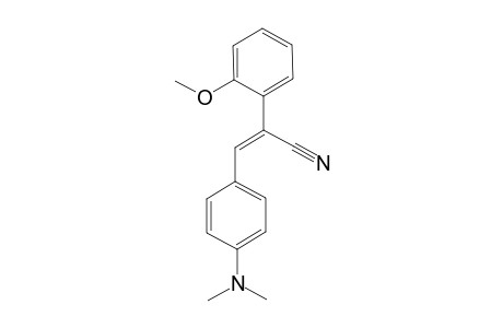 (Z)-3-[4-(Dimethylamino)phenyl]-2-(2-methoxyphenyl)acrylnitrile
