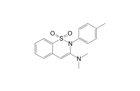 2-(4-Methylphenyl)-3-dimethylamino-2H-1,2-benzo[e]thiazine 1,1-dioxide