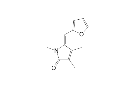 E-1,3,4-TRIMETHYL-5-(2-FURYLMETHYLIDENE)-3-PYRROLIN-2-ONE