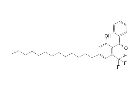 [2-Hydroxy-4-tridecyl-6-(trifluoromethyl)phenyl](phenyl)methanone