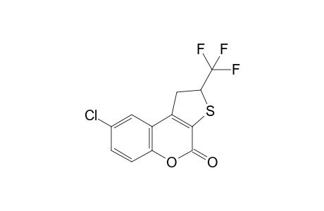 8-Chloro-2-(trifluoromethyl)-1,2-dihydro-4H-thieno[2,3-c]chromen-4-one