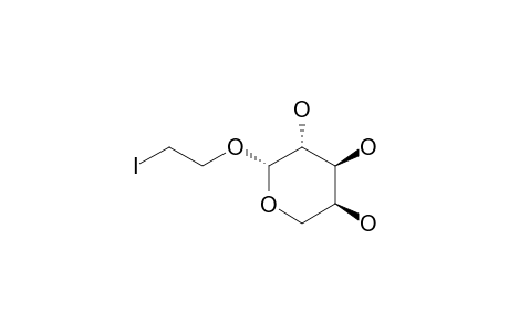 2-IODOETHYL-BETA-L-ARABINOPYRANOSIDE
