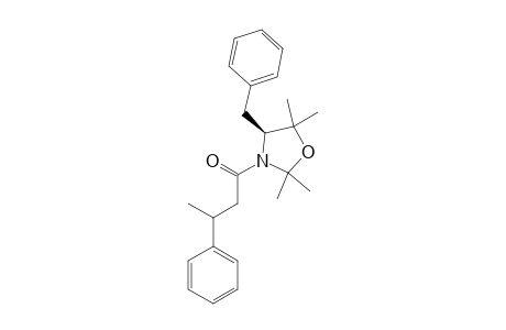 (S)-4-BENZYL-2,2,5,5-TETRAMETHYL-3-[(R)-3-PHENYLBUTANOYL]-OXAZOLIDINE