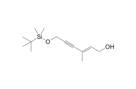 (E)-6-[tert-butyl(dimethyl)silyl]oxy-3-methyl-1-hex-2-en-4-ynol