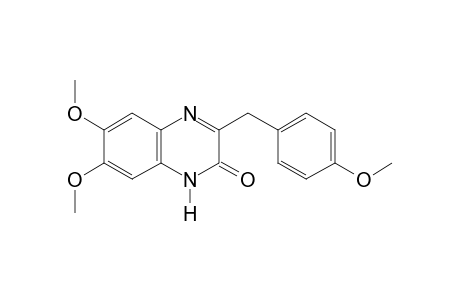 6,7-DIMETHOXY-3-(p-METHOXYBENZYL)-2(1H)-QUINOXALINONE