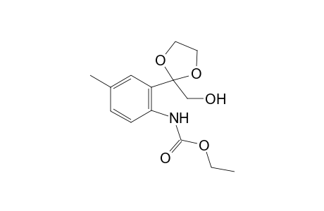 [2-(2-Hydroxymethyl-[1,3]dioxolan-2-yl)-4-methyl-phenyl]-carbamic acid ethyl ester