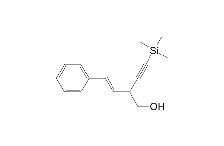 4-Phenyl-2-(trimethylsilylethynyl)-3-buten-1-ol