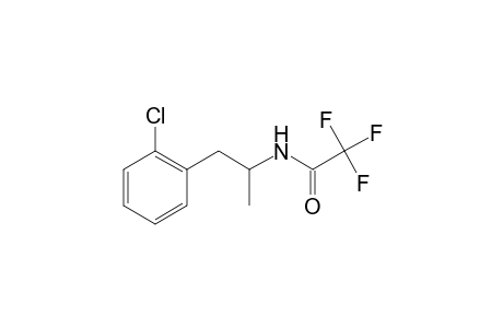 2-Chloroamphetamine TFA derivative