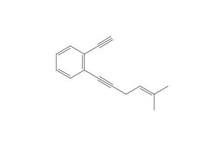 1-Ethynyl-2-(5-methylhex-4-en-1-ynyl)benzene