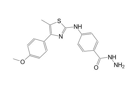 Benzhydrazide, 4-[4-(4-methoxyphenyl)-5-methylthiazol-2-ylamino]-