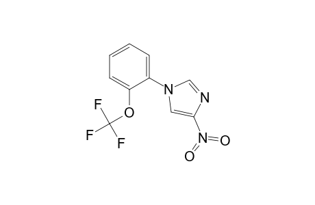 4-Nitro-1-{2-(trifluoromethoxy)phenyl}-1H-imidazole