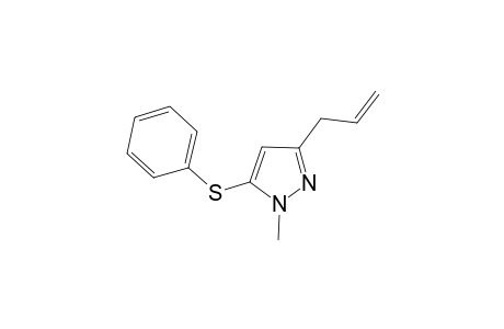3-Allyl-1-methyl-5-(phenylthio)-1H-pyrazole