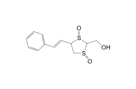(1RS,3RS,.alpha.SR)-1,3-dioxo-.alpha.-trans-(2-phenylethenyl-1,3-dithiolane-2-methanol