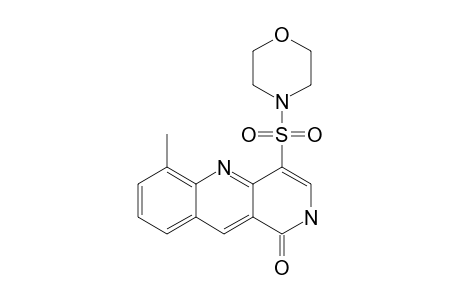 4-(6-METHYL-1-OXO-1,2-DIHYDROBENZO-[B]-[1,6]-NAPHTHYRIDINE-4-SULFONYL)-MORPHOLINE