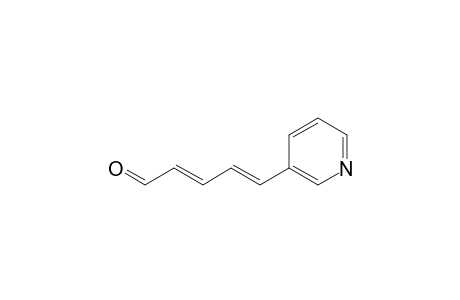 5-(3'-Pyridyl)-(2E,4E)-2,4-pentadienal