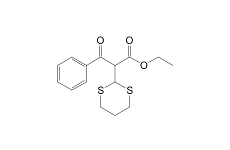 2-[1,3]Dithian-2-yl-3-oxo-3-phenyl-propionic acid ethyl ester