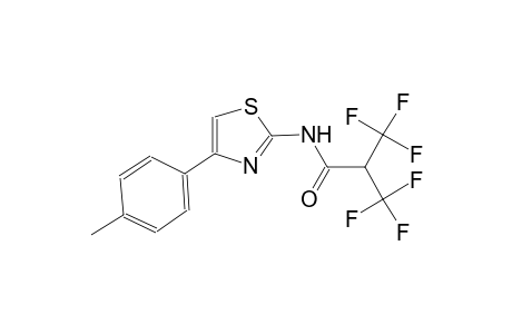 propanamide, 3,3,3-trifluoro-N-[4-(4-methylphenyl)-2-thiazolyl]-2-(trifluoromethyl)-