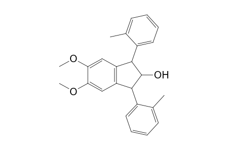 5,6-Dimethoxy-2-hydroxy-1,3-di(o-tolyl)indane