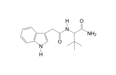 2-((1H-indol-3-ylacetyl)amino)-3,3-dimethylbutanamide