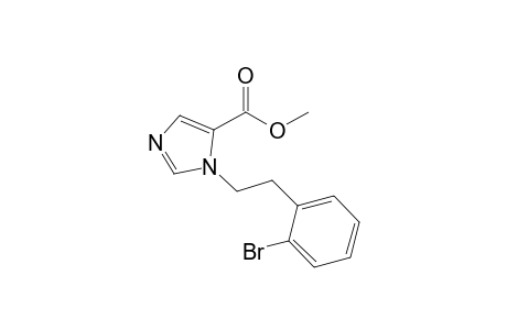 Methyl 1-[2-(2-bromophenyl)ethyl]-1H-imidazole-5-carboxylate