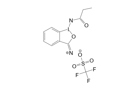 1-PROPANAMIDO-3(1H)-1,2-BENZIODOXOLE-3-IMINIUM-TRIFLATE