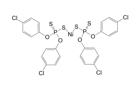 Nickel, bis[O,O-bis(4-chlorophenyl) phosphorodithioato-S,S']-, (SP-4-1)-