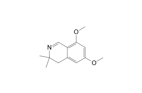 3,3-Dimethyl 6,8-dimethoxy-3,4-dihydroisoquinoline