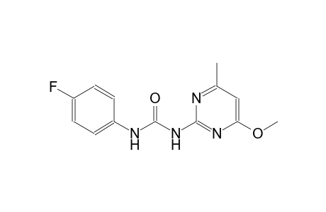 N-(4-fluorophenyl)-N'-(4-methoxy-6-methyl-2-pyrimidinyl)urea