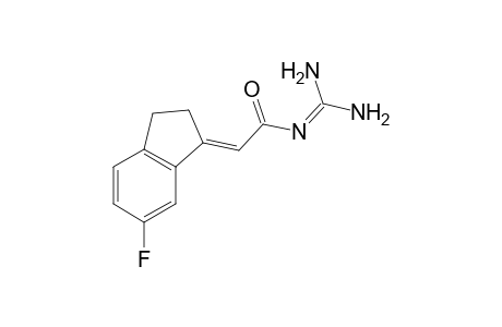6-Fluoro-2,3-dihydro-1H-indanylideneacetylguadine