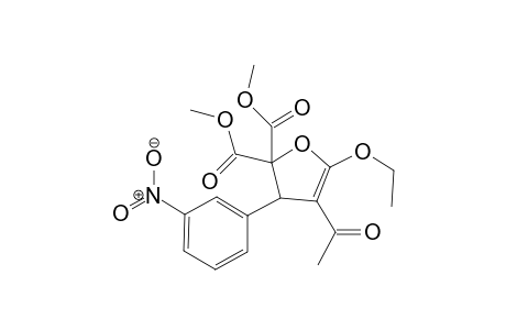 Dimethyl 4-Acetyl-5-ethoxy-3-(3-nitrophenyl)furan-2,2(3H)-dicarboxylate