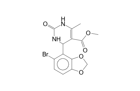METHYL 4-(2-BROMO-4,5-METHYLENEDIOXYPHENYL)-3,4-DIHYDRO-6-METHYL-2(1H)-