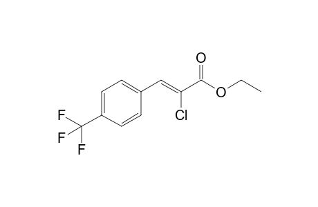 (Z)-Ethyl 2-Chloro-3-(4-trifluoromethylphenyl)prop-2-enoate
