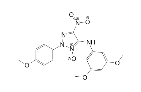 N-(3,5-dimethoxyphenyl)-2-(4-methoxyphenyl)-5-nitro-2H-1,2,3-triazol-4-amine 3-oxide