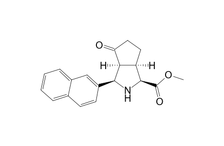 (1S,3R,3aS,6aR)-Methyl-octahydro-3-(naphthalen-2-yl)-4-oxocyclopenta[c]pyrrole-1-carboxylate