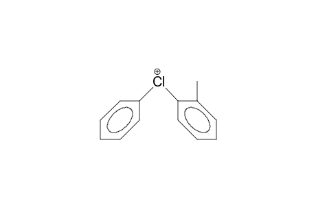 Phenyl-(2-tolyl)-chloronium cation