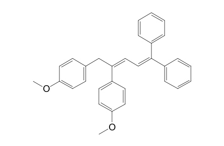 1,1-Diphenyl-4,5-bis(4-methoxyphenyl)penta-1,3-diene