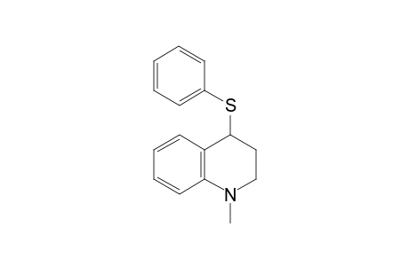 (4SR)-(??)-1-Methyl-4-phenylsulfanyl-1,2,3,4-tetrahydroquinoline