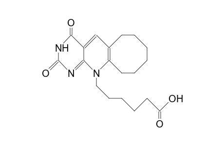 6-(2,4-Dioxo-2,3,4,6,7,8,9,10,11,12-decahydro-cycloocta[5,6]pyrido[2,3-D]pyrimidin-12-yl)-hexanoic acid