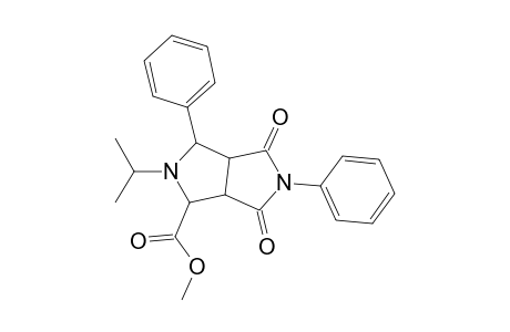 Isopropyl 1-methyl-,6-dioxo-3,5-diphenyl-perhydropyrrolo[3,4-c]pyrrole-1-carboxylate