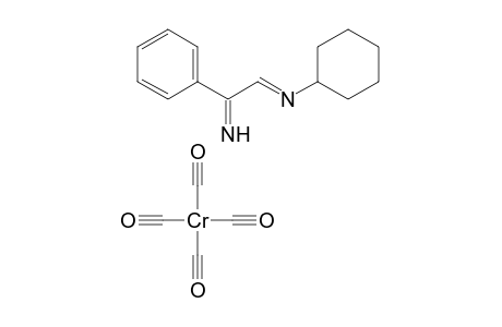 Tetracarbonyl[2-(cyclohexylimino)-1-imino-1-phenylethane]chromium