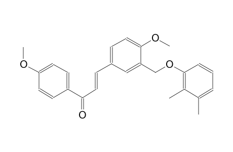 (2E)-3-{3-[(2,3-dimethylphenoxy)methyl]-4-methoxyphenyl}-1-(4-methoxyphenyl)-2-propen-1-one
