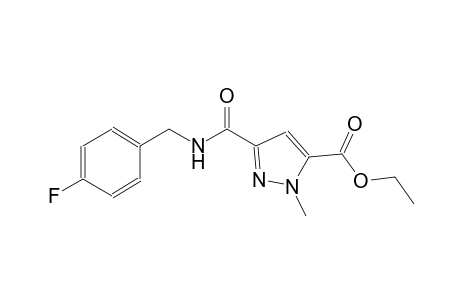 ethyl 3-{[(4-fluorobenzyl)amino]carbonyl}-1-methyl-1H-pyrazole-5-carboxylate